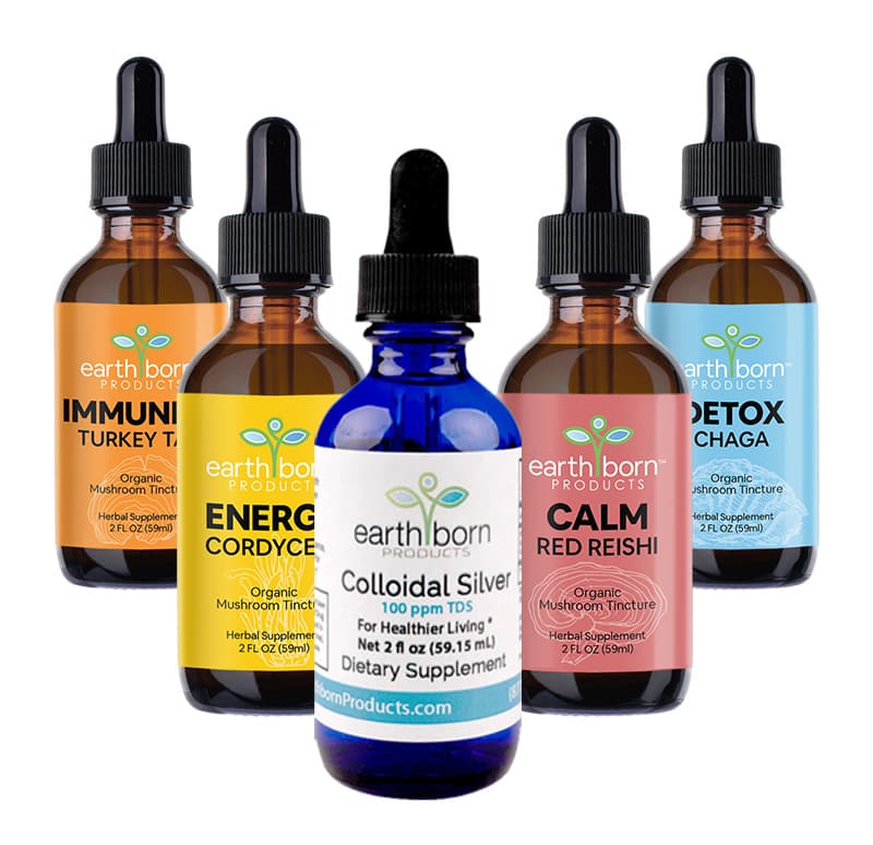 Colloidal Silver + Mushroom Value Bundle product photo