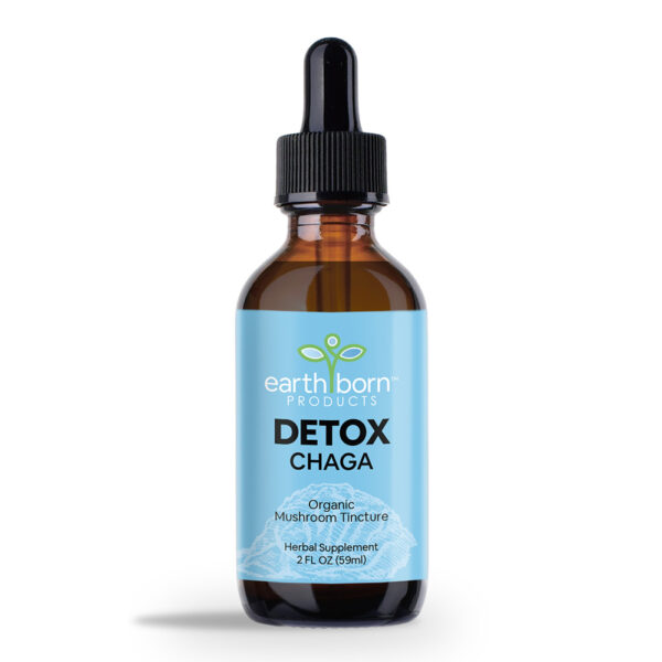 chaga mushroom detox tincture earthborn products