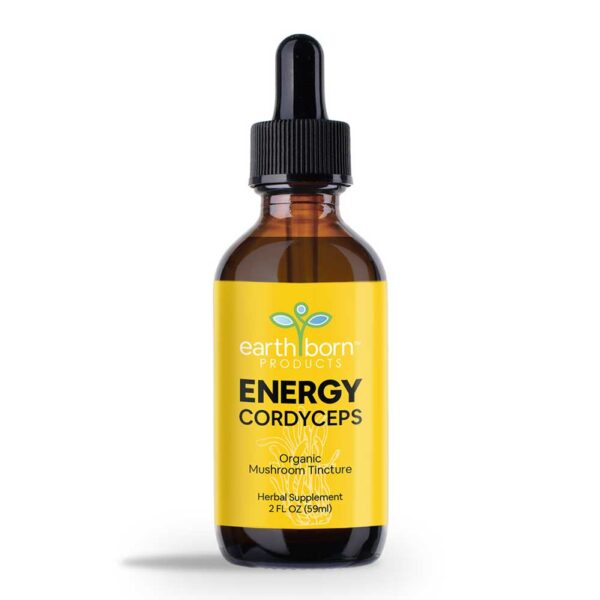 cordyceps mushroom energy tincture 2 oz earthborn products